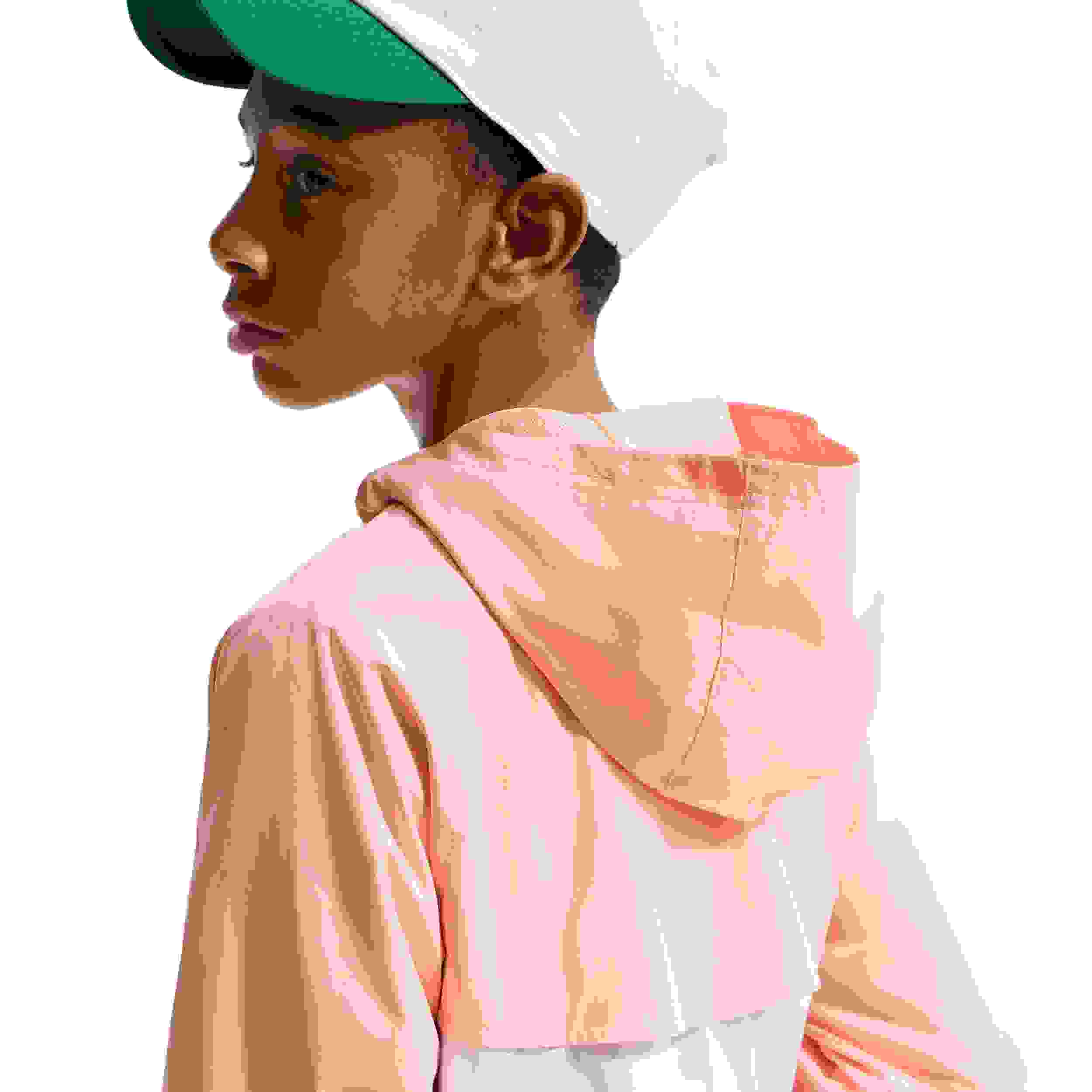 Nike Sportswear Windrunner Hooded Big Kids' Peach/White Repel Jacket
